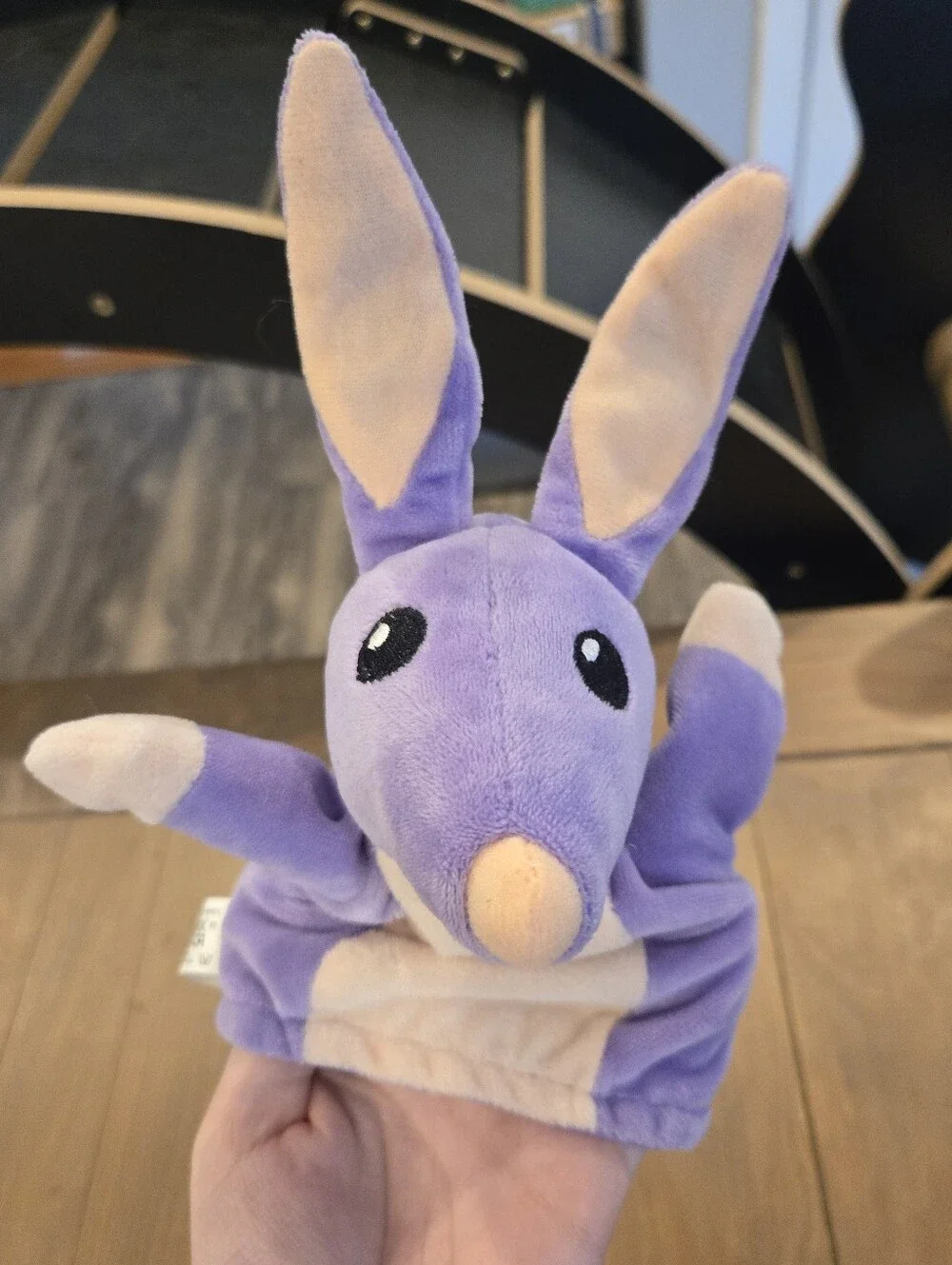 Moose Toys Bluey Bob Bilby Purple Bunny Hand Puppet